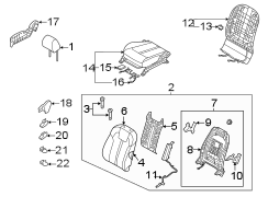 Seat Back Assembly (Right, Front)