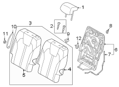 Seat Back Assembly (Left)