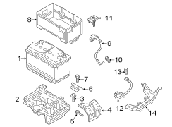 Battery Cable Bracket