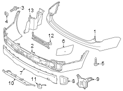 86610S9000 - Kia Bumper Cover (Rear, Upper, Lower). 2020-22 | City Kia ...