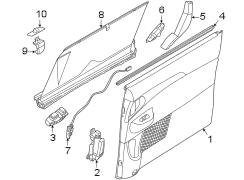 Coat Hook Cap (Rear)