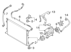 Pump. Motor. Drive. Cooler. Water. Drive Motor Inverter.