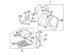 Seat Back Assembly (Right, Front)