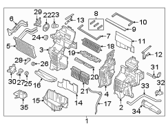 HVAC Unit Case Assembly