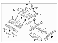 Floor Pan (Front, Rear)