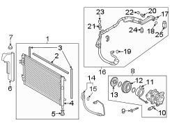 A/C Condenser Seal (Upper)