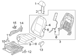 Seat Trim Panel (Right, Front)