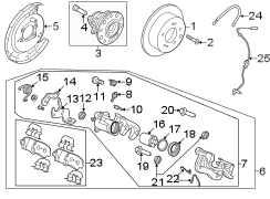 Brake Hydraulic Hose (Right, Rear)