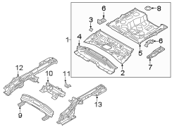 Floor Pan (Front, Rear)