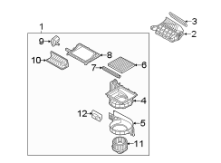 HVAC Blower Case Assembly