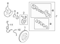 Disc Brake Kit (Right, Front)