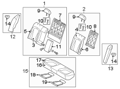 Seat Cushion Foam (Rear)