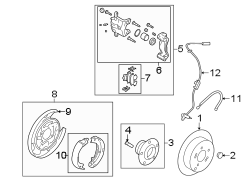 Parking Brake Assembly (Right, Rear)