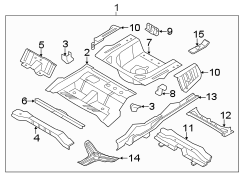 Floor Pan (Front, Rear)
