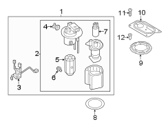 Pump. Fuel. AND SENDER M. Module Assembly. Electric. Electric Fuel Pump. Fuel.