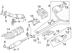 Exhaust Muffler (Right, Rear)