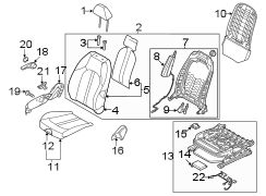 Seat Back Cushion (Front)