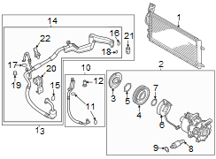 A/C Refrigerant Suction Hose