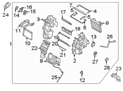 HVAC Unit Case Assembly