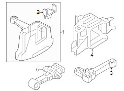 Bracket. Support. Engine. Mount. (Lower). A Bracket for a Engine.