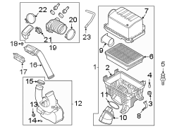 Air Filter and Housing Assembly