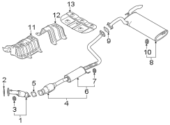 Exhaust Muffler (Rear)