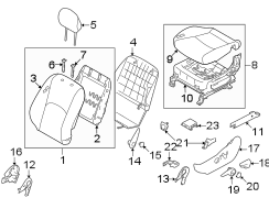 Seat Back Assembly (Front)