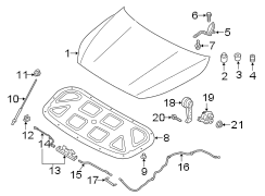 Hood Release Cable