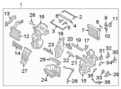 HVAC Unit Case Assembly