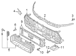 Radiator Support Air Duct (Upper)