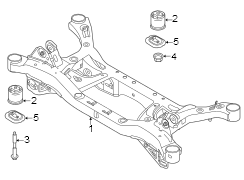 Suspension Crossmember Insulator (Rear)