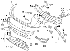 Valance Panel (Rear, Lower)