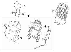 Seat Back Frame (Front)