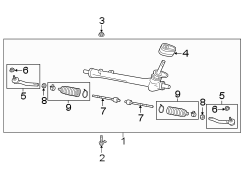 Rack and Pinion Nut