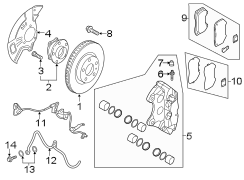 Disc Brake Pad Set (Front)