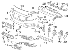 License Plate Bracket (Front)