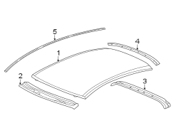 Roof Header Panel (Rear)