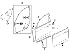 Door Seal Clip (Lower)