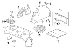 Trunk Trim Panel (Right)