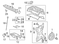 ENGINE / TRANSAXLE. ENGINE PARTS.