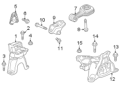 Engine / transaxle. Engine & TRANS mounting.