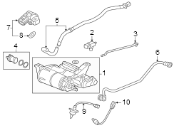 Vent. Fuel. Tank Hose. EVaporative Emissions System Lines. Tube. Evaporative Emissions.