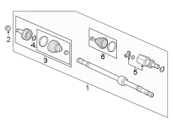 CV Axle Assembly (Right)