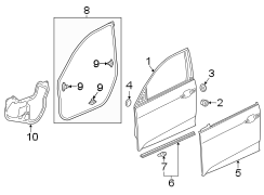 Door Shell (Left, Front)