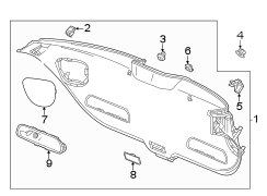 Liftgate Trim Cover (Left)