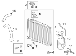 Radiator & components.