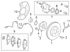 Brake Dust Shield (Front)