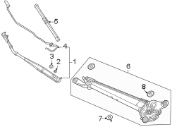 Windshield Wiper Blade (Front)