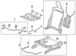 Seat Back Frame (Right, Front)