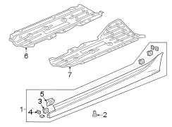 Floor Pan Splash Shield (Right, Front)